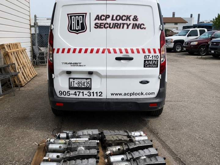 ACP Lock & Security INC service car Markham